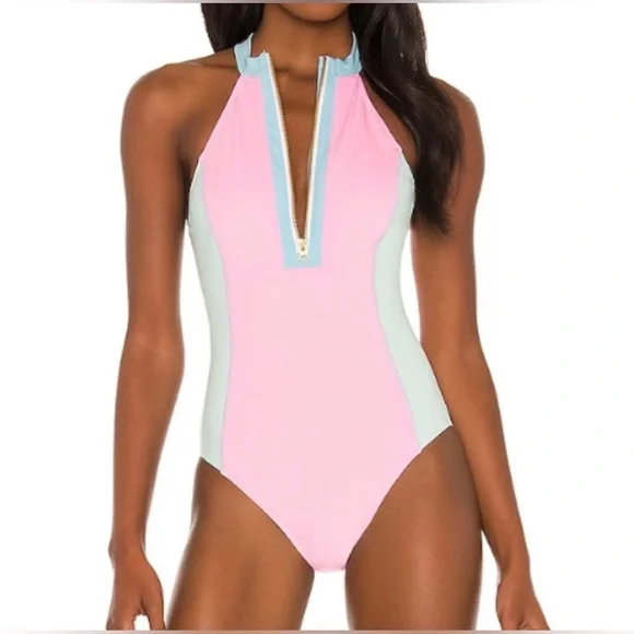 LoveShackFancy x Hurley Max Colorblock Mod 1 Piece Size: Various - Picture 4 of 16